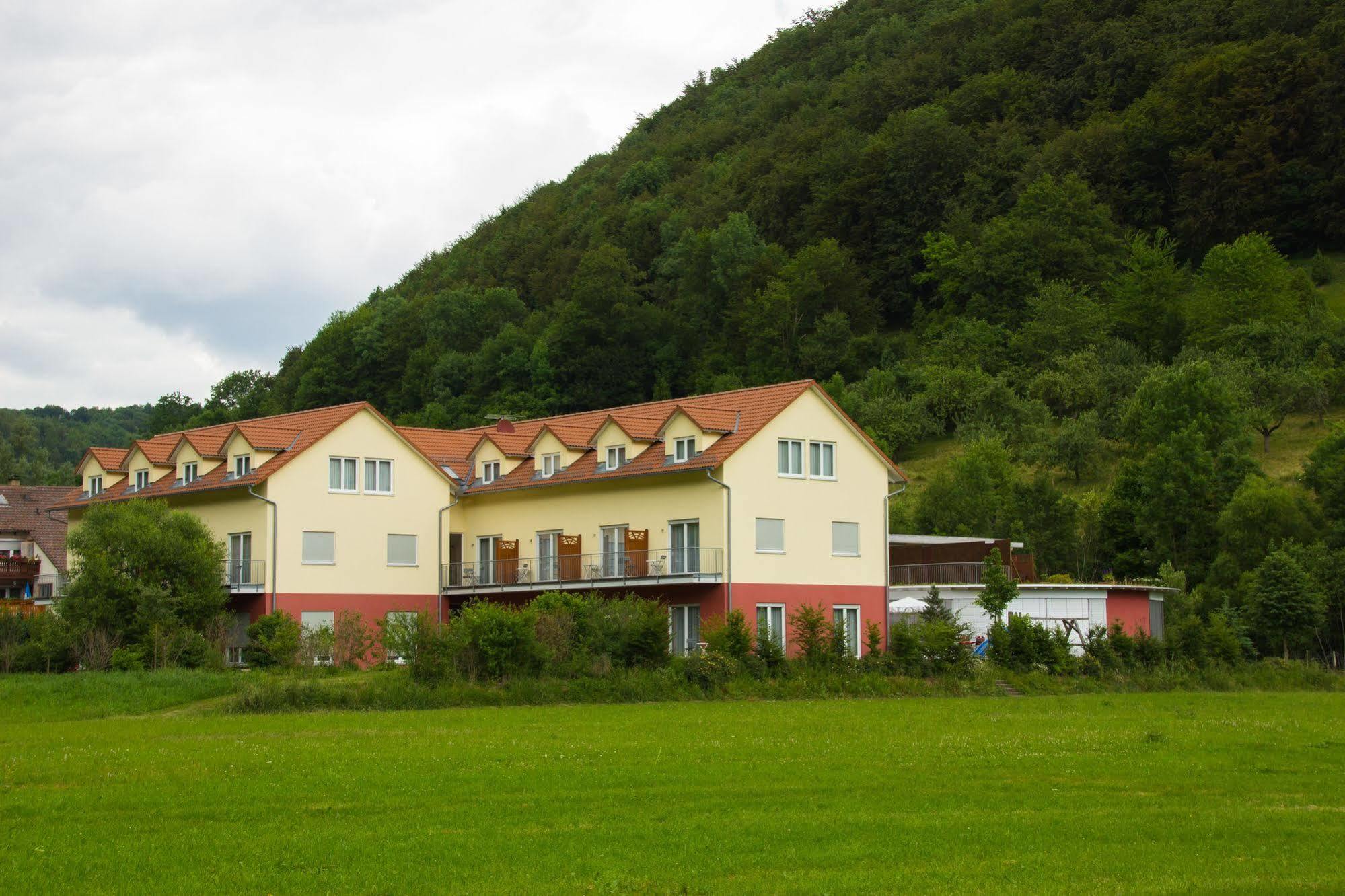 Hotel Restaurant Talblick Bad Ditzenbach Exterior photo